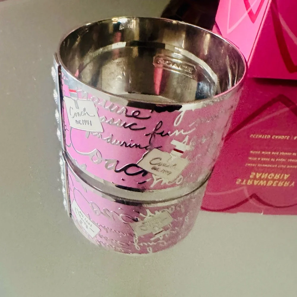 Coach Pink and Silver Bracelet - Picture 1 of 6